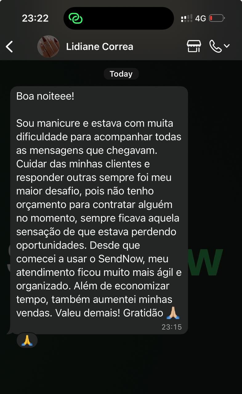 Depoimento de cliente 4